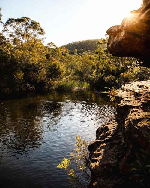 swimming hole